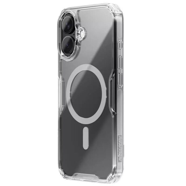 Husa iPhone 16 Plus Nillkin Nature Pro Magnetic, transparenta - imagine 3