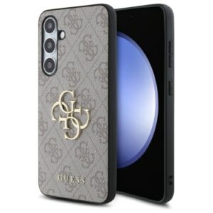 Husa originala Guess Samsung Galaxy S24 FE Hardcase 4G Big Logo, roz, GUHCS24FE4GMGPI