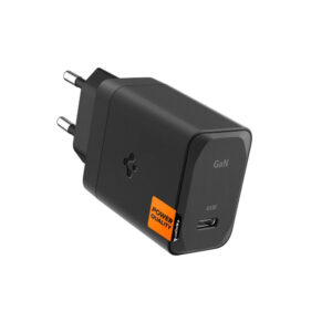 Incarcator Type-C Fast Charging GaN, 65W Spigen, negru, 651