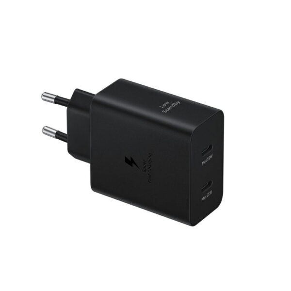 Incarcator Type-C Samsung Super Fast Charging 50W + cablu USB-C, EP-T5020XBEGEU