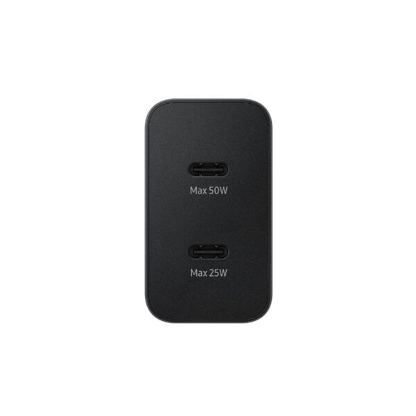Incarcator Type-C Samsung Super Fast Charging 50W + cablu USB-C, EP-T5020XBEGEU - imagine 2