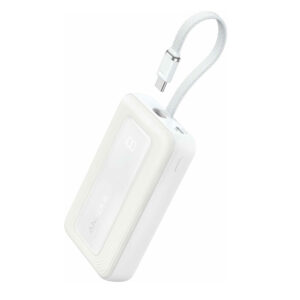 Power bank, baterie externa Anker Zolo, 10000mAh, 30W, alb