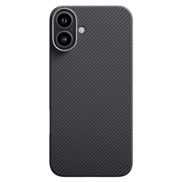 Husa iPhone 16 Edizard Air MagSafe Case, negru - imagine 3