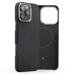 Husa iPhone 16 Pro Max Edizard Air MagSafe Case, negru