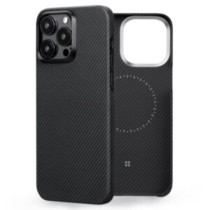 Husa iPhone 15 Pro Edizard Air MagSafe Case, negru