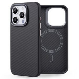 Husa iPhone 16 Pro Edizard Pro MagSafe Case, negru