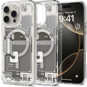 Husa iPhone 16 Pro Spigen Ultra Zero One Hybrid MagSafe, natural