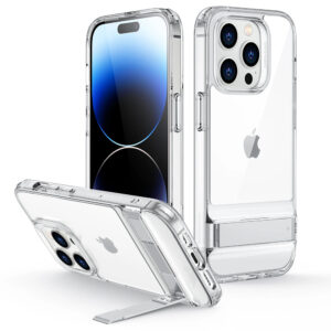Husa iPhone 14 Pro ESR Air Shield Boost Kickstand, transparenta
