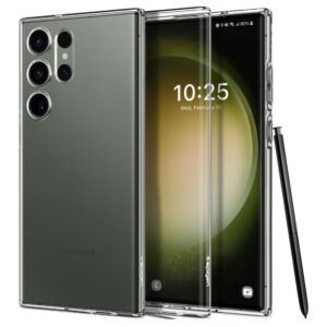 Husa Samsung Galaxy S23 Ultra Spigen Liquid Crystal, transparenta