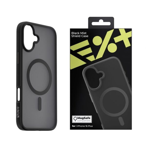 Husa de protectie NEXT ONE Mist Shield cu MagSafe pentru iPhone 16 Plus, Negru - imagine 6