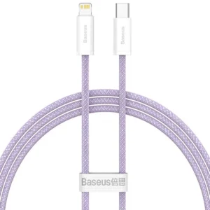 Cablu Cablu USB-C pentru Lightning Baseus Dynamic Series, 20W, 1m (violet)