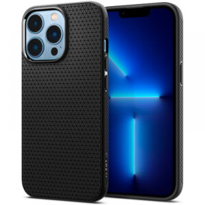 Husa iPhone 13 Pro Max Spigen Liquid Air, matte black