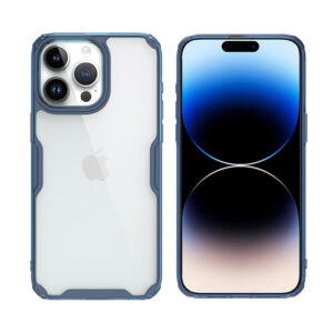 Husa iPhone 15 Pro Max Nillkin Nature, albastru