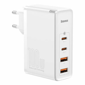 Incarcator 2xUSB QC3.0/2xType-C PD100W + cablu Baseus, CCGAN2P-L02