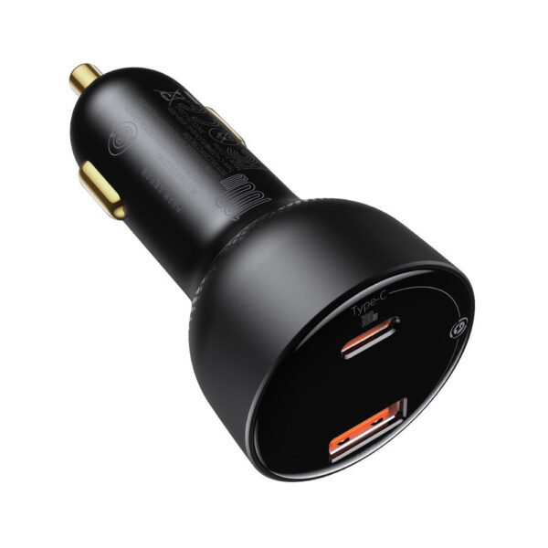 Incarcator auto bricheta Super Fast Charge Baseus, 100W, CCZX-01 - imagine 3
