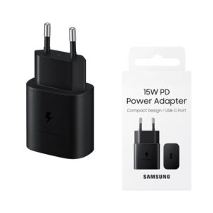 Incarcator Samsung Fast Charging, 15W PD AFC, negru, EP-T1510NBEGEU