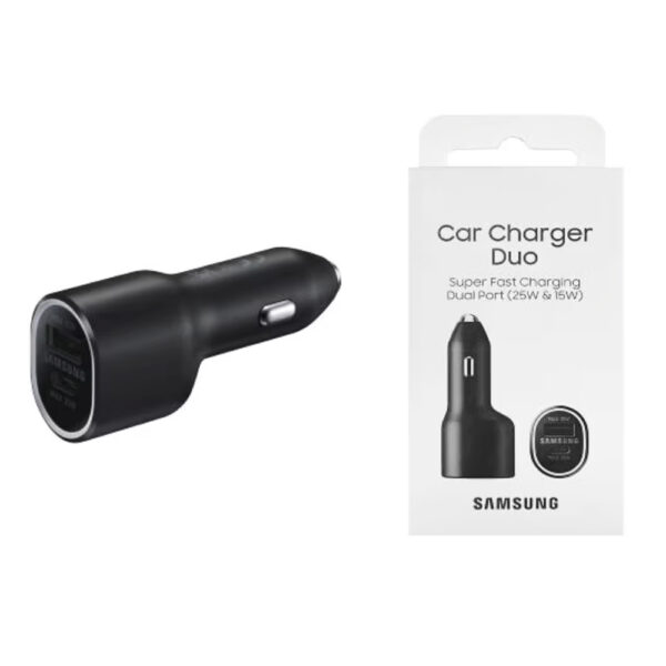 Incarcator auto Type-C 25W, USB 15W original Samsung, EP-L4020NBEGEU