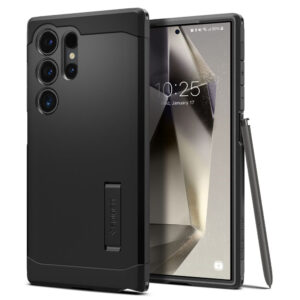 Husa Samsung Galaxy S24 Ultra Spigen Tough Armor, negru