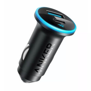 Incarcator auto USB, Type-C Anker 323, 52.5W, negru