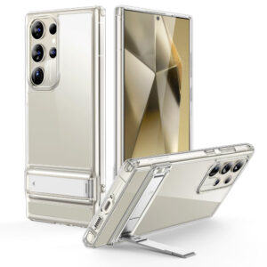 Husa Samsung Galaxy S24 Ultra ESR Air Shield Boost Kickstand, transparenta