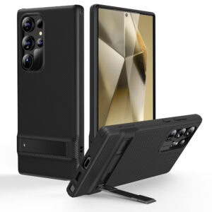 Husa Samsung Galaxy S24 Ultra ESR Air Shield Boost Kickstand, negru