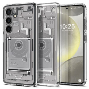 Husa Samsung Galaxy S24 Spigen Ultra Hybrid Zero One, alb