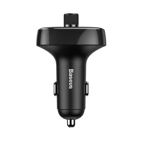 Modulator FM Bluetooth, incarcator auto Baseus, CCMT000301 - imagine 3