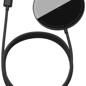 Baseus Simple Mini magnetic induction wireless charger, MagSafe, 15W (black)