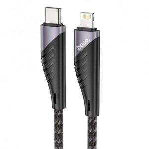 Cablu Hoco Data Cable Freeway - USB Type-C to Lightning, PD 20W, 3A, 1.2m