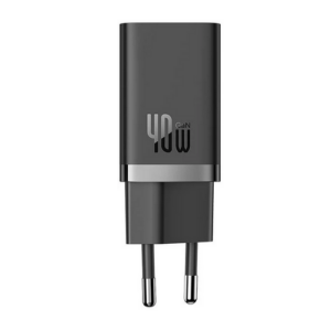 Încărcător Wall Charger Baseus GaN5 40W, 2x USB C (Black)