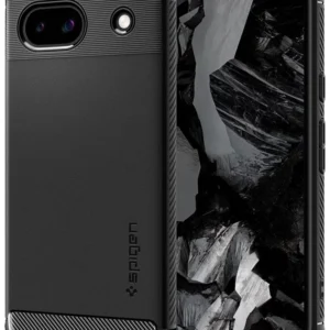 Huse Spigen Rugged Armor, matte black - Google Pixel 8a