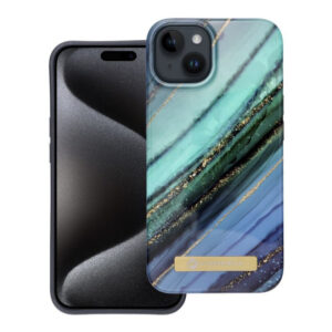 Husa Forcell F-Protect Mirage MagSafe pentru iPhone 14, jade marble