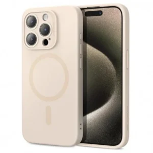 Husa iPhone 15 Pro Max ESR Cloud Soft HaloLock, maro