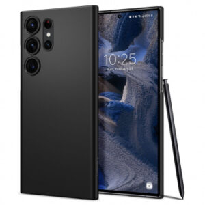 Husa pentru Samsung Galaxy S23 Ultra S918, Spigen, Neagra ACS05636