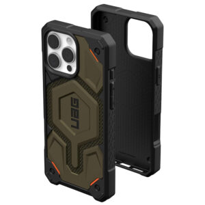 Husa iPhone 16 Pro Max UAG Monarch Pro, Kevlar Element Green