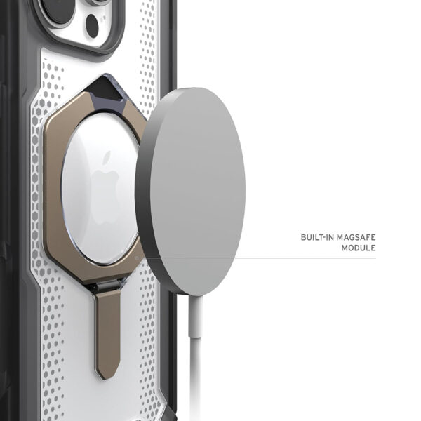 Husa iPhone 16 Pro UAG Plasma XTE MagSafe, Ash Titanium - imagine 5