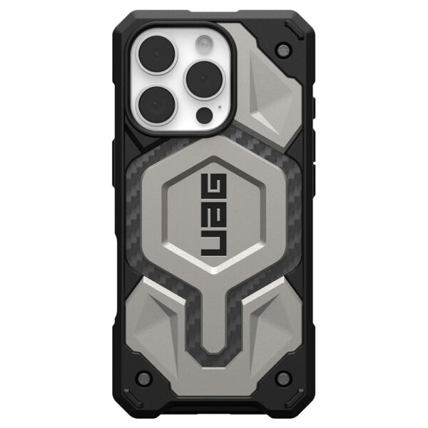 Husa iPhone 16 Pro UAG Monarch Pro, Titanium - imagine 2