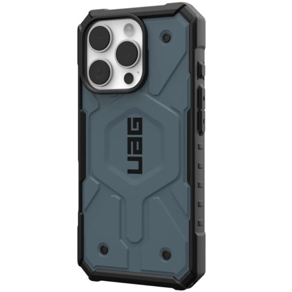 Husa iPhone 16 Pro UAG Pathfinder MagSafe, Cloud Blue - imagine 3