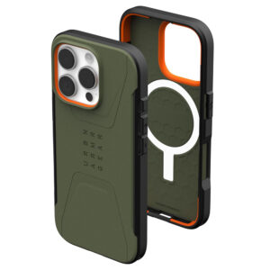 Husa iPhone 16 Pro UAG Civilian MagSafe, Olive Drab