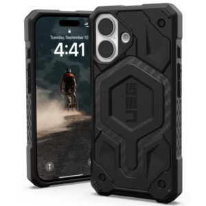 Husa iPhone 16 UAG Monarch, Carbon Fiber
