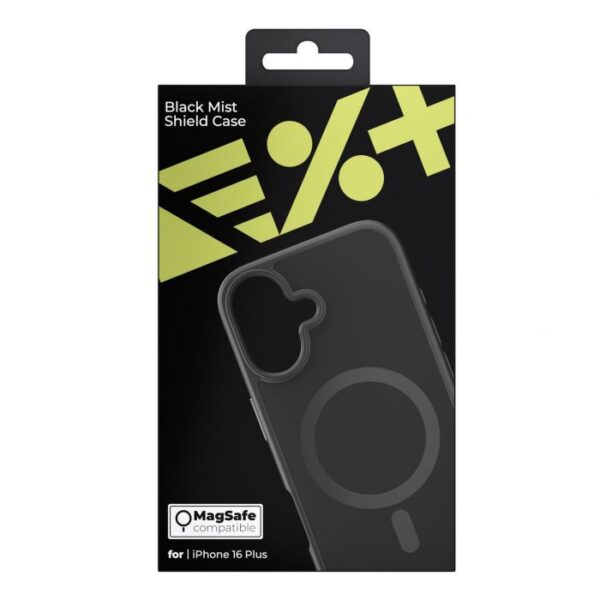 Husa de protectie NEXT ONE Mist Shield cu MagSafe pentru iPhone 16 Plus, Negru - imagine 7