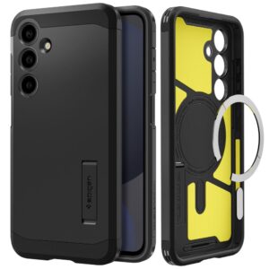 Carcasa Spigen Tough Armor MagSafe compatibila cu Samsung Galaxy S24 FE Black
