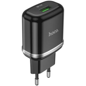 Incarcator Retea Hoco N3 Vigour 1xUSB 18W QC 3.0 , Black
