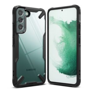Husa Ringke Fusion X pentru Samsung Galaxy S22 Plus, Negru