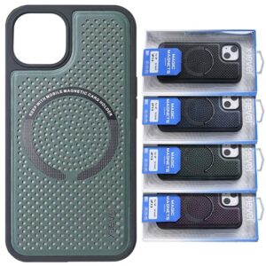 Husa X-Level Magic pentru iPhone 13 Pro, cu magnet pentru Incarcare Wireless, Magnetica, Verde Inchis