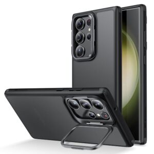 Carcasa ESR Classic Kickstand compatibila cu Samsung Galaxy S23 Ultra Black/Clear