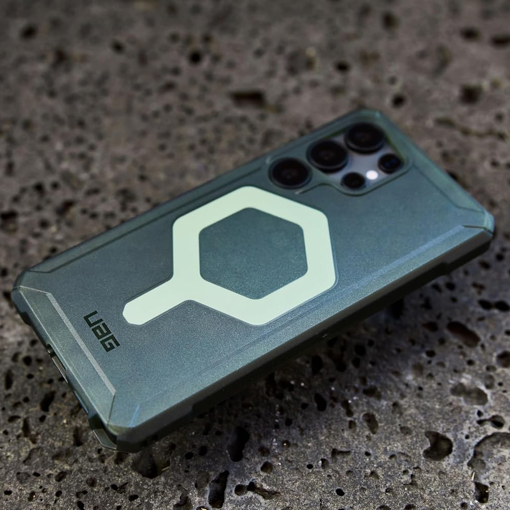 Husa Samsung Galaxy S25 Ultra UAG Essential Armor MagSafe, Olive Drab - imagine 6