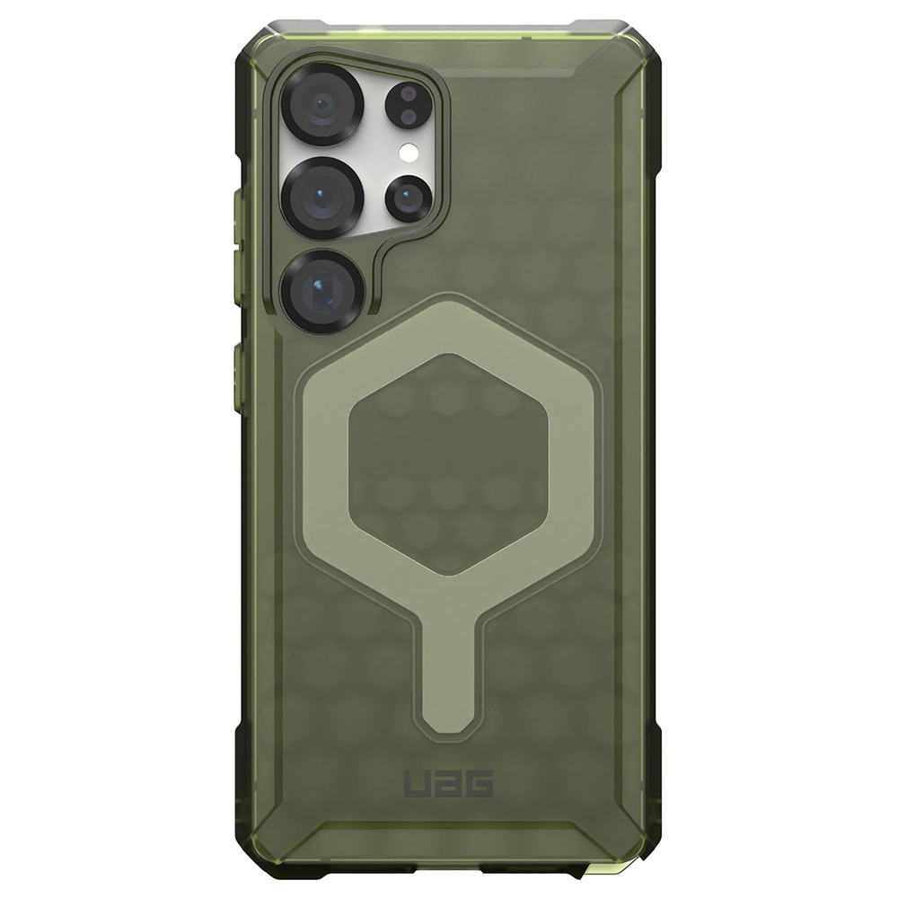 Husa Samsung Galaxy S25 Ultra UAG Essential Armor MagSafe, Olive Drab - imagine 2