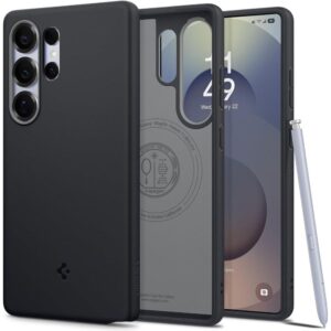 Husa Samsung Galaxy S25 Ultra Spigen Caseology Nano Pop MagSafe, negru