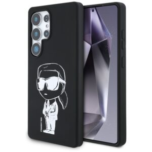 Husa Karl Lagerfeld Samsung Galaxy S25 Ultra Silicone Graffiti MagSafe, Ikonik, KLHMS25LPNYKGRTK